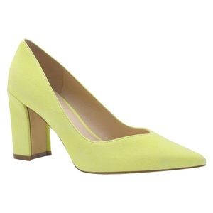 Marc Fisher Suede Block Heel